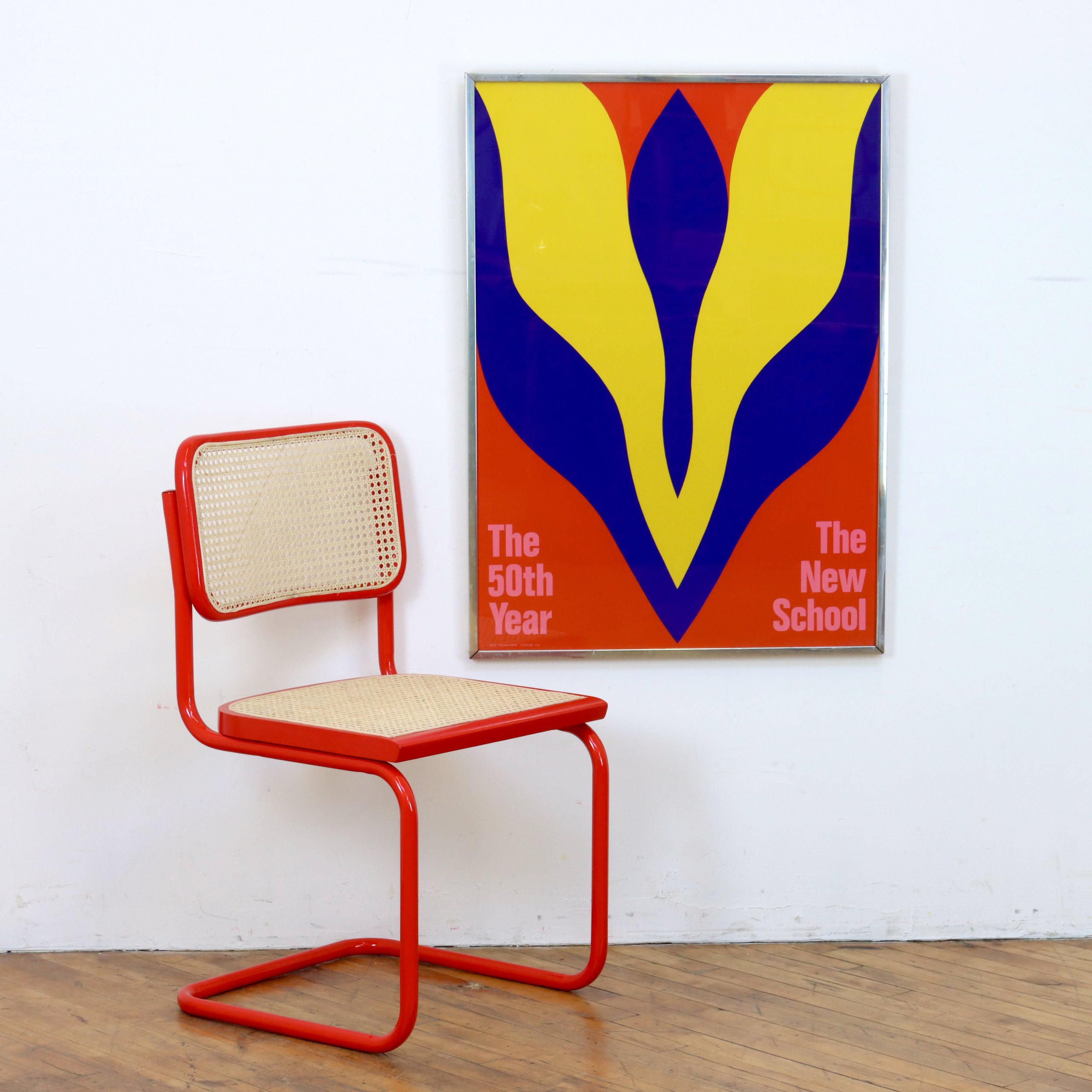 1969 Jack Youngerman Poster for The New School PIECEMEAL