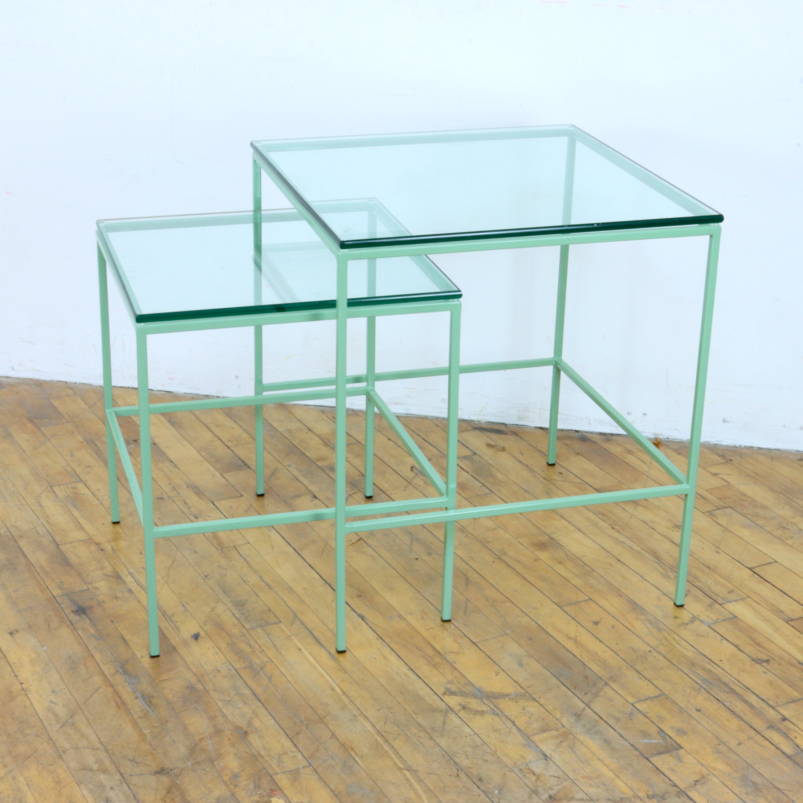 Mint Green Nesting Tables | PIECEMEAL